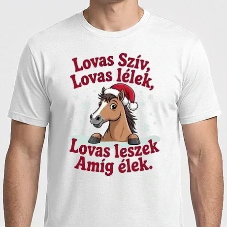 Férfi Imperial póló - Lovas szív lovas lélek lovas leszek amíg élek