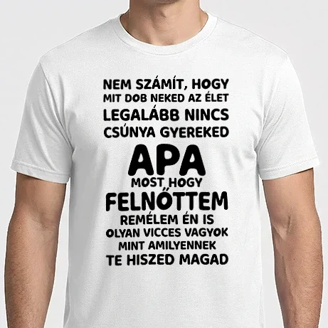 Férfi Imperial póló - Nem számít mit dob az élet