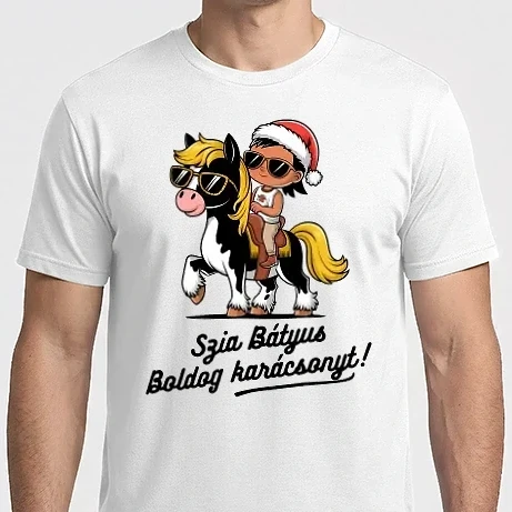 Férfi Imperial póló - Szia bátyus, boldog karácsonyt!