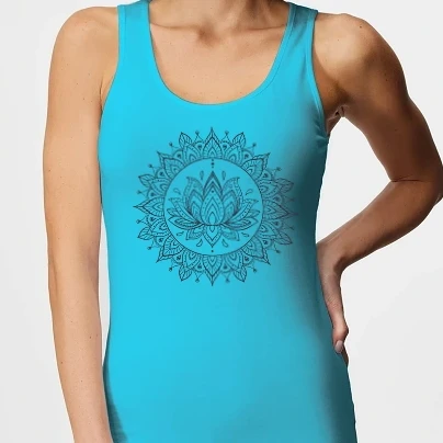 Női top - Mandala