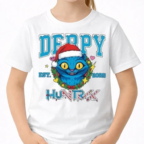 Uniszex gyerek Póló - Huntrix x-mas - Derpy