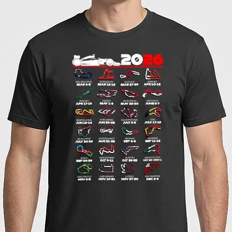 Férfi Imperial póló - Forma 1 2026 naptár