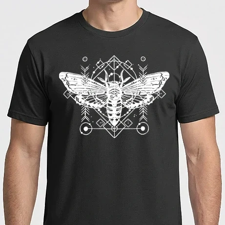 Férfi Imperial póló - tattoo lepke