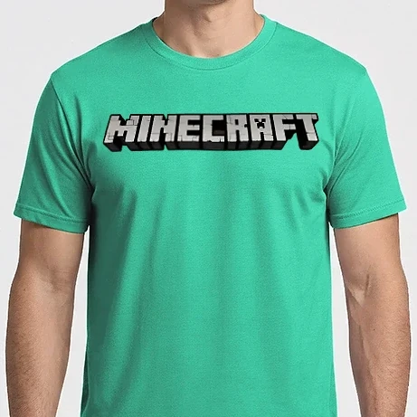 Férfi Imperial póló - Minecraft logo