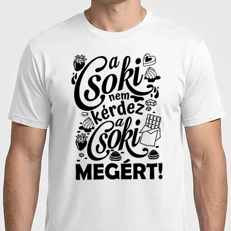 Férfi Imperial póló - A csoki megért