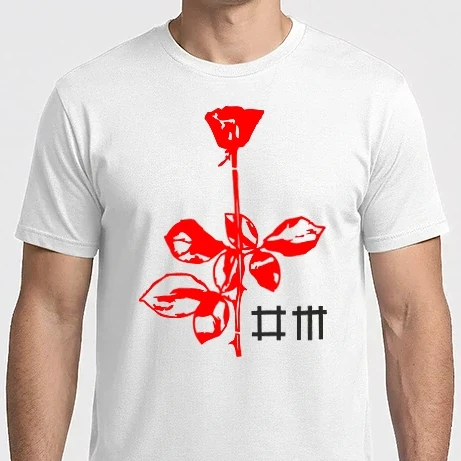 Férfi Imperial póló - Depeche Mode_3_fekete
