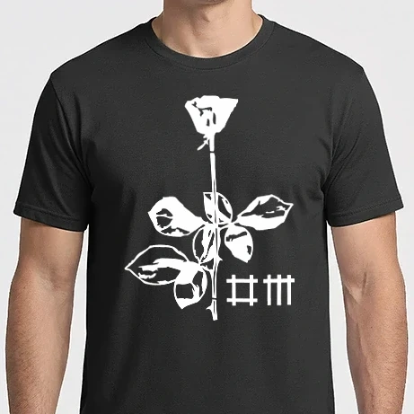 Férfi Imperial póló - Depeche Mode_feher