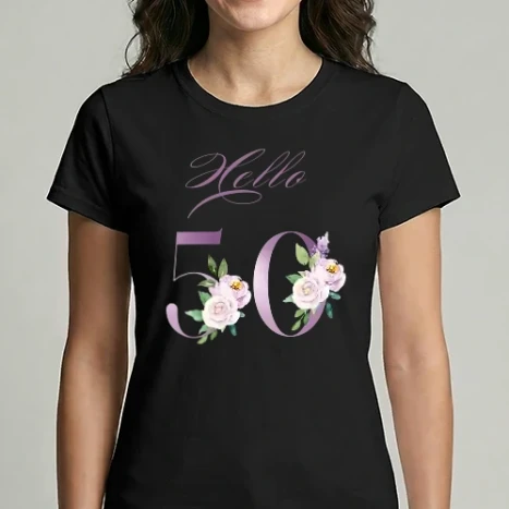 Női Imperial póló - 50. szülinap