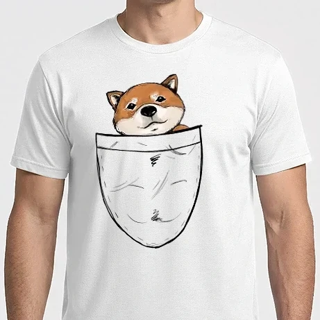 Férfi Imperial póló - Shiba zsebminta