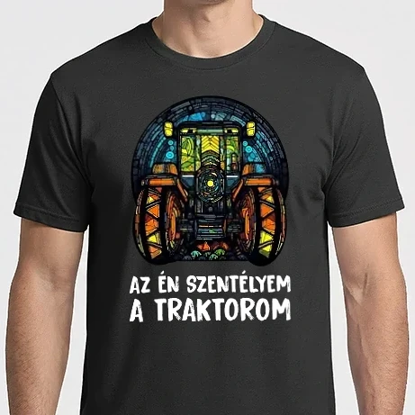 Férfi Imperial póló - Az én szentélyem a traktorom