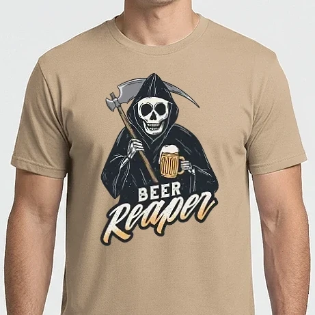 Férfi Imperial póló - Beer reaper