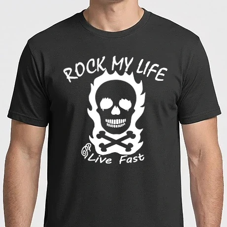 Férfi Imperial póló - Rock az Életem