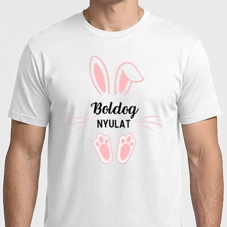 Férfi Imperial póló - Boldog nyulat 