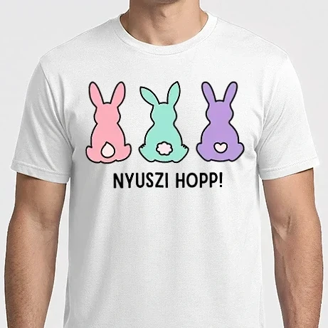 Férfi Imperial póló - Nyuszi hopp 