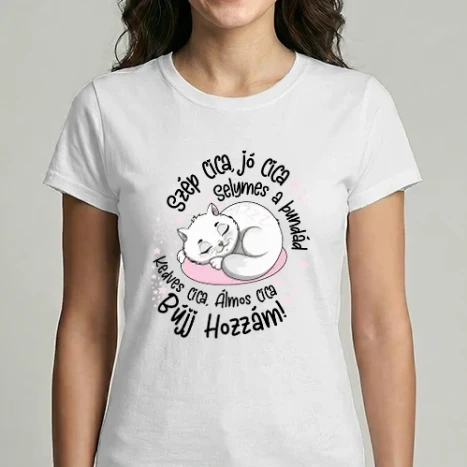 Női Imperial póló - Szép cica jó cica