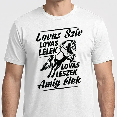 Férfi Imperial póló - Lovas szív lovas lélek