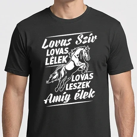 Férfi Imperial póló - Lovas szív lovas lélek