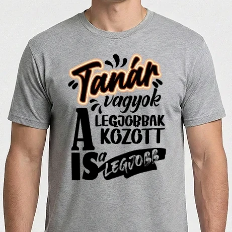 Férfi Imperial póló - Tanár vagyok