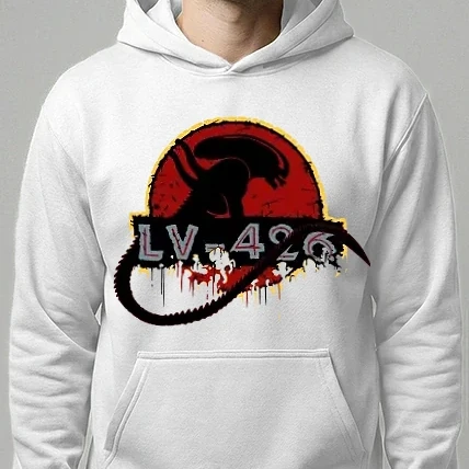 Férfi kapucnis pulóver - LV-426