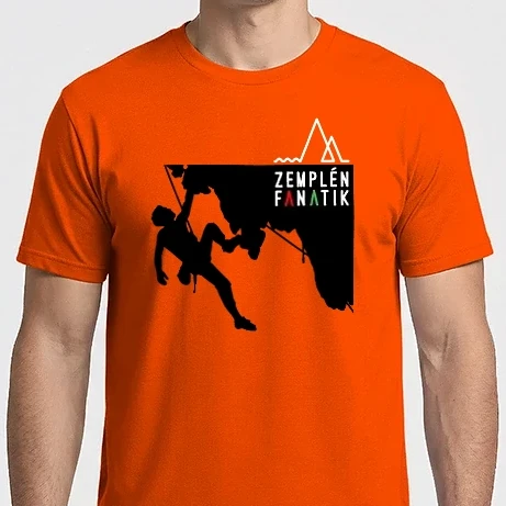 Férfi Imperial póló - Zemplén Fanatik climbers fehér