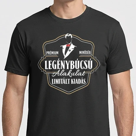 Férfi Imperial póló - Prémium minőség legénybúcsú alakulat