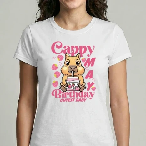 Női Imperial póló - Cappy Birthday May