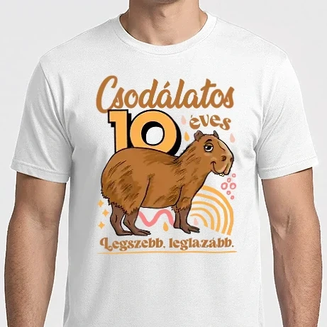 Férfi Imperial póló - Capybara 10 éves