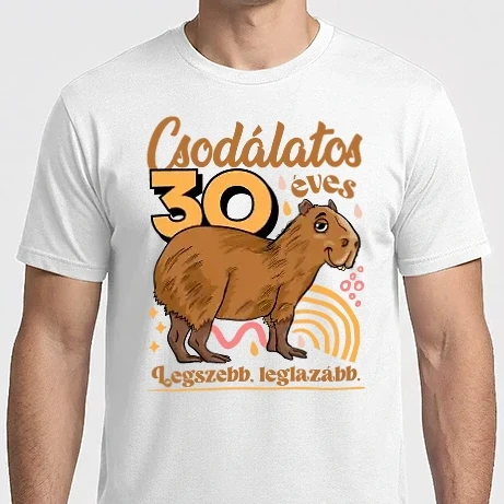 Férfi Imperial póló - Capybara 30 éves