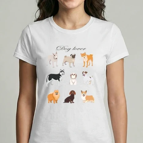Női Imperial póló - Dog lover