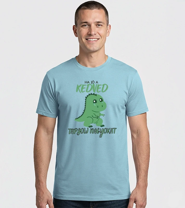 T-rex - ha jó a kedved tapsolj nagyokat – Férfi Imperial póló