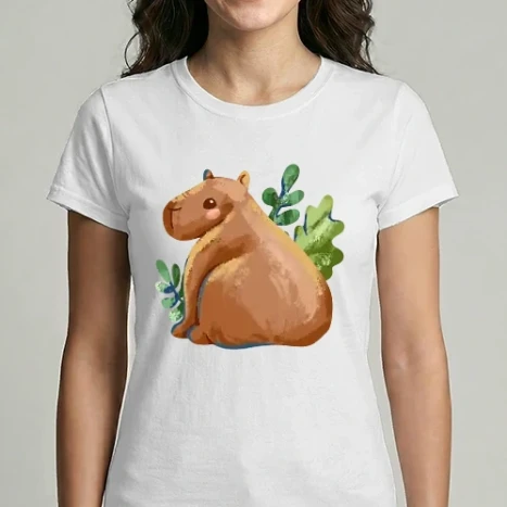 Női Imperial póló - Capybara popsi