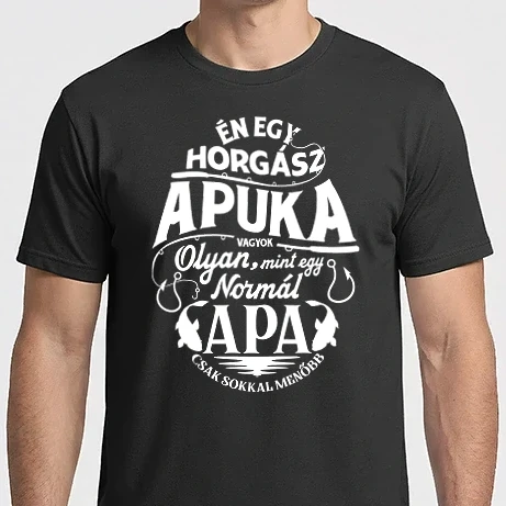 Férfi Imperial póló - Horgász Apuka