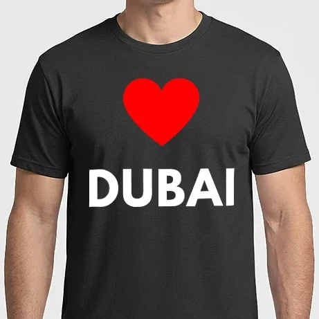 Férfi Imperial póló - love dubai