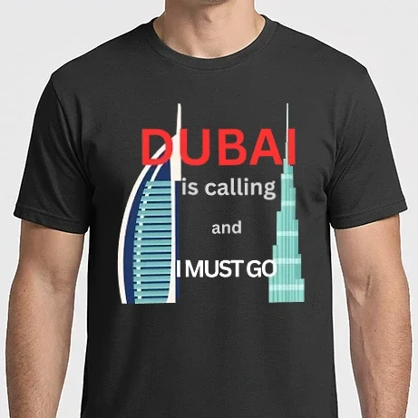 Férfi Imperial póló - DUBAI is calling