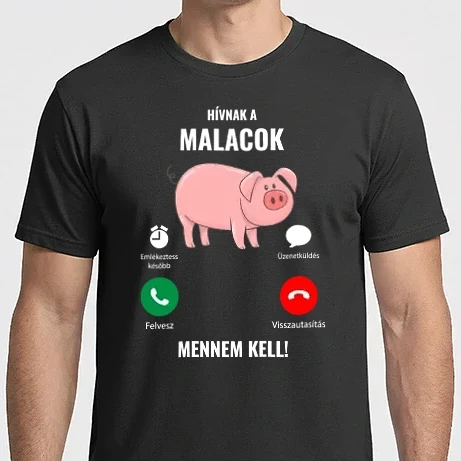Férfi Imperial póló - malac
