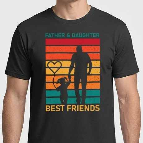 Férfi Imperial póló - Father & Daughter Best Friends