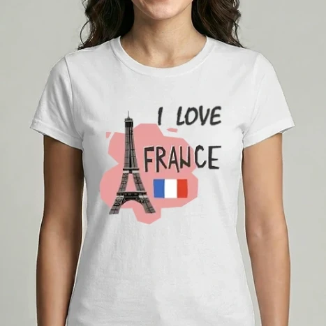 Női Imperial póló - Franciaország
