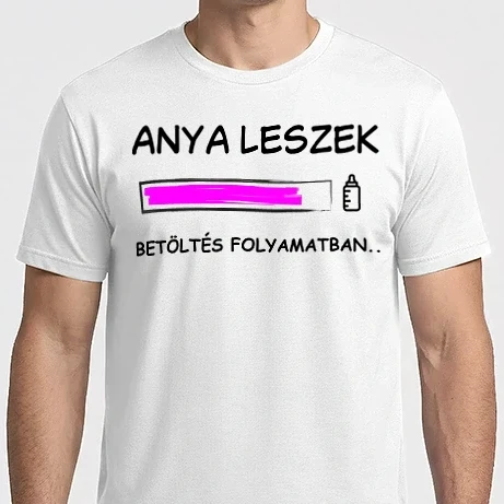 Férfi Imperial póló - Anya leszek betöltés folyamatban