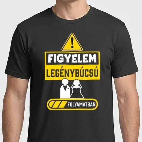 Férfi Imperial póló - Legénybúcsú folyamatban
