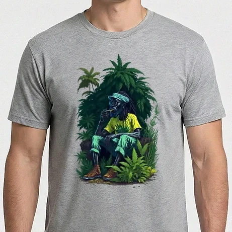 Férfi Imperial póló - Jamaicai Rasta Férfi