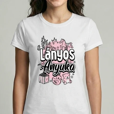Női Imperial póló - Lányos anyuka