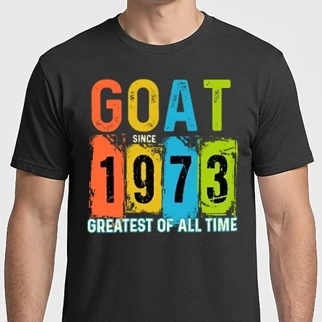 Férfi Imperial póló - GOAT SINCE 1973, minden idők legjobbja 1973 óta