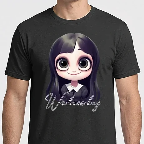 Férfi Imperial póló - Wednesday Addams