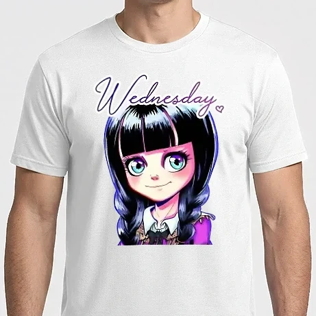 Férfi Imperial póló - Wednesday Addams