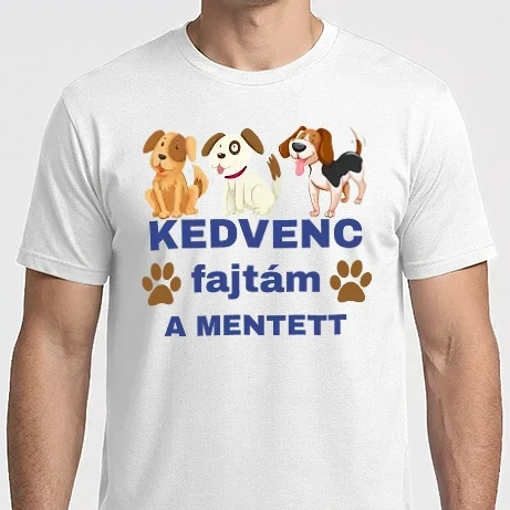 Férfi Imperial póló - Kedvenc fajtám a mentett