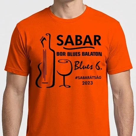 Férfi Imperial póló - Sabar Blues 6 - 2023 Káptalatóti