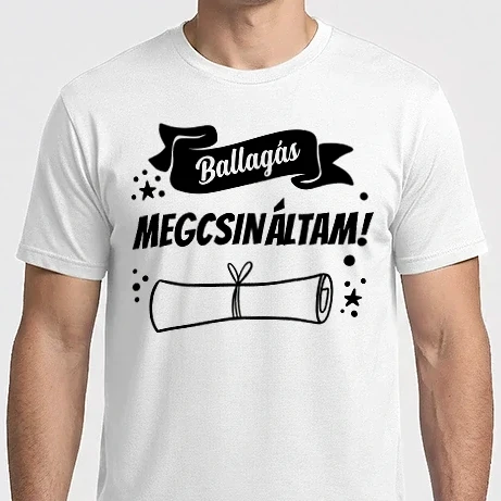 Férfi Imperial póló - Ballagás megcsináltam