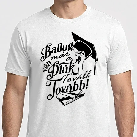 Férfi Imperial póló - Ballag már a vén diák