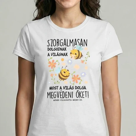 Női Imperial póló - Szorgalmas méhek