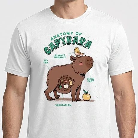 Férfi Imperial póló - Anatomy of Capybara